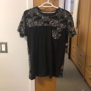 Brand-less Dark Floral Tee